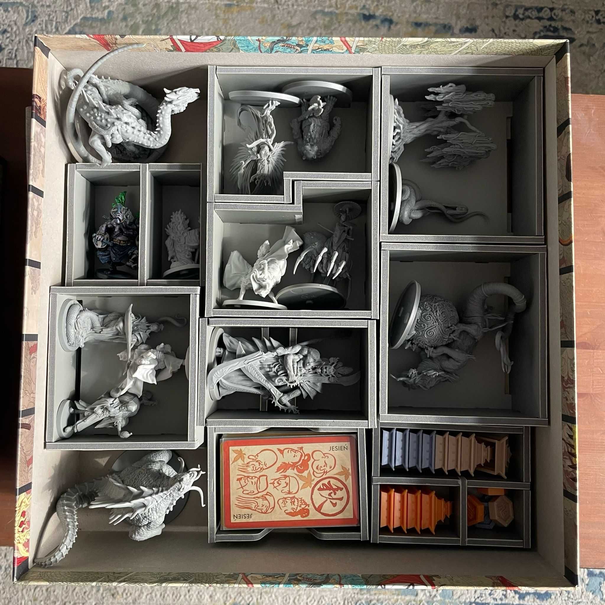 Rising sun all in KS (wersja PL, Daimyo box) + mata + insert