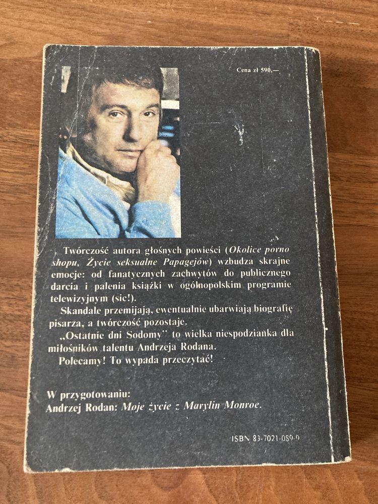 Ostatnie dni Sodomy Andrzej Rodan