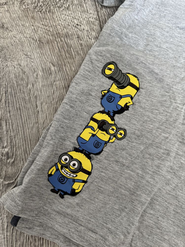 Koszulka polo minionki 116 chłopiec kołnierzyk koszula