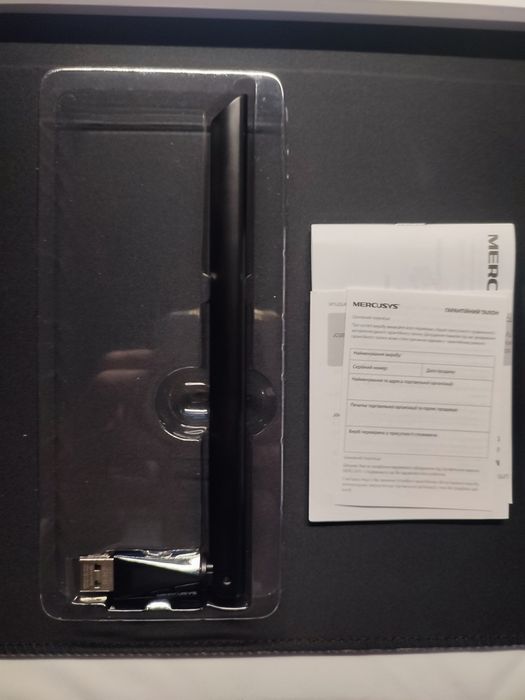 Wi-Fi адаптер Mercusys MU6H AC650 — для швидкого та стабільного інтерн