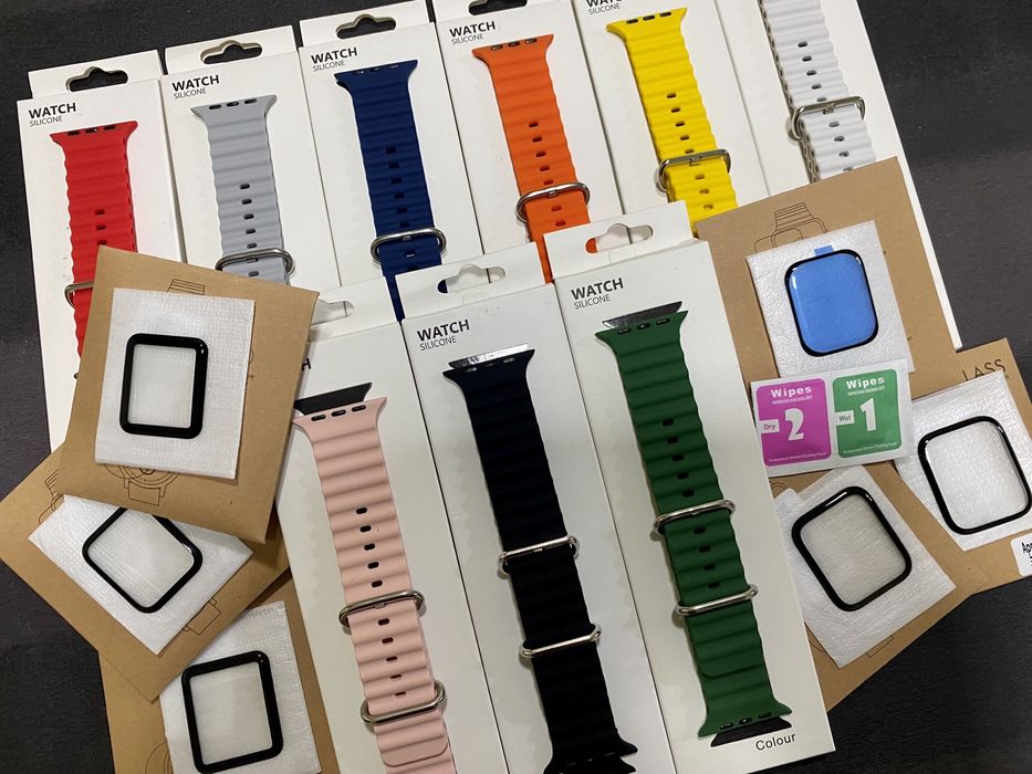 Kit Película Bracelete/Pulseira - Apple Watch 1/2/3/4/5/6/SE/7/8/9/Ultra