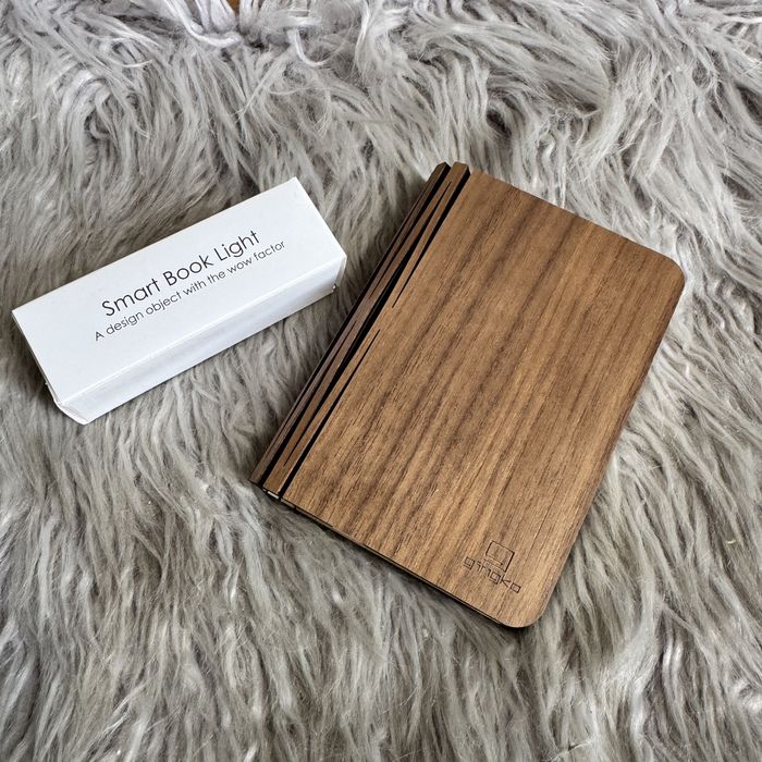 Lampka książka Mini Walnut