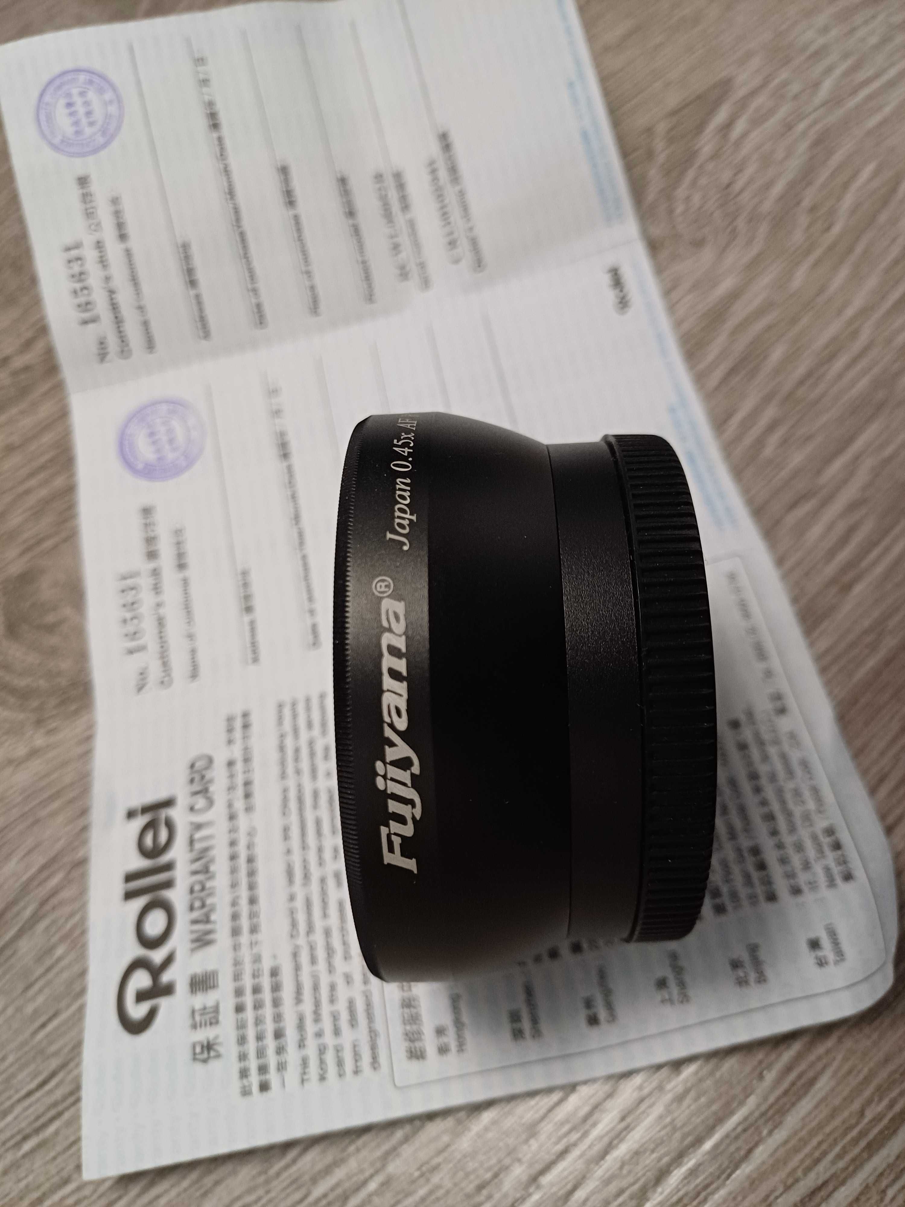 Объектив Fujiyama 0.45X Wide Lens с макрообъективом, 52-мм