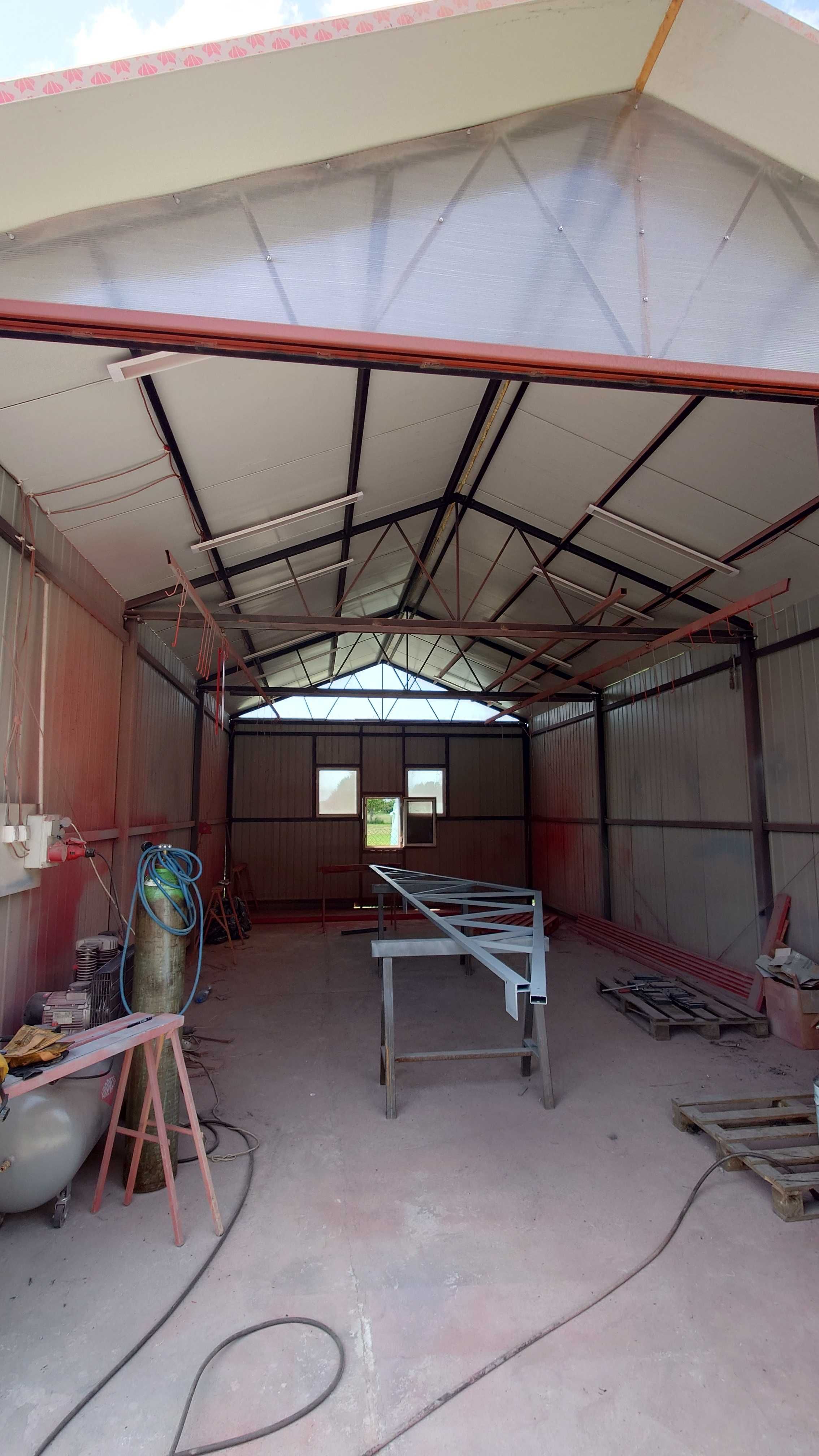 Konstrukcja stalowa 6x18m