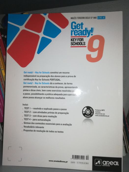 Livro apoio escolar Inglês 9°ano