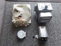 Części do mikrofalówki magnetron witol 2M219J wentylator kondensator s