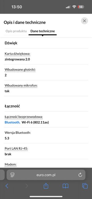 Laptop HP Pavilion 15-eh3412nw 15,6"