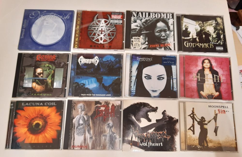 Cds rock, nu metal