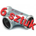 Trójnik trojak złączka stal SANHA therm 28 mm 28x28x28 Steel Press