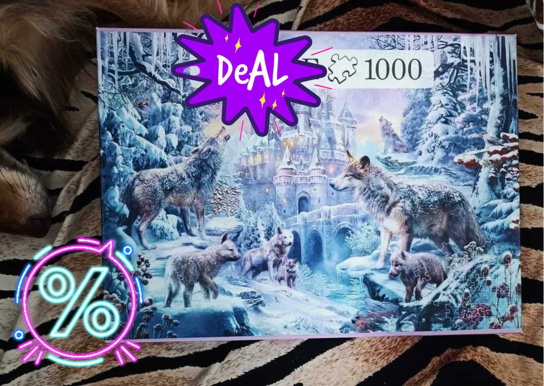 Arktyczne wilki / puzzle Innovakids 1000 %ew.rabat%