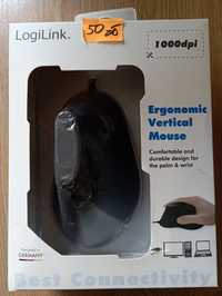 Ergonomiczna mysz komputerowa USB logilink