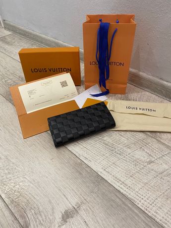 Бумажник Louis Vuitton Brazza Monogram Eclipse