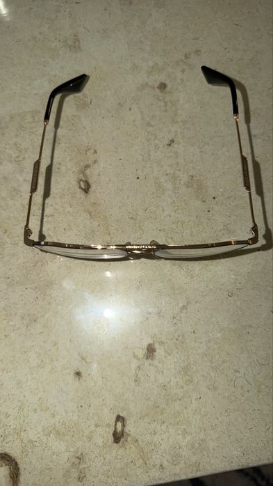 Óculos Dolce & Gabbana – armação metal dourado c/ estojo original