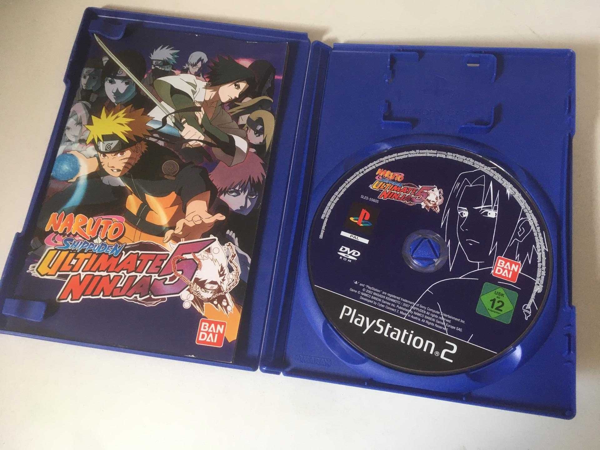 PS2 - Naruto Shippuden: Ultimate Ninja 5