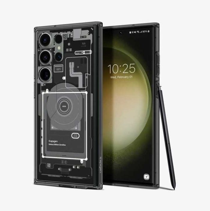 Чехол S25 Ultra Spigen Hybrid Ultra Zero One захисний чохол на самсунг