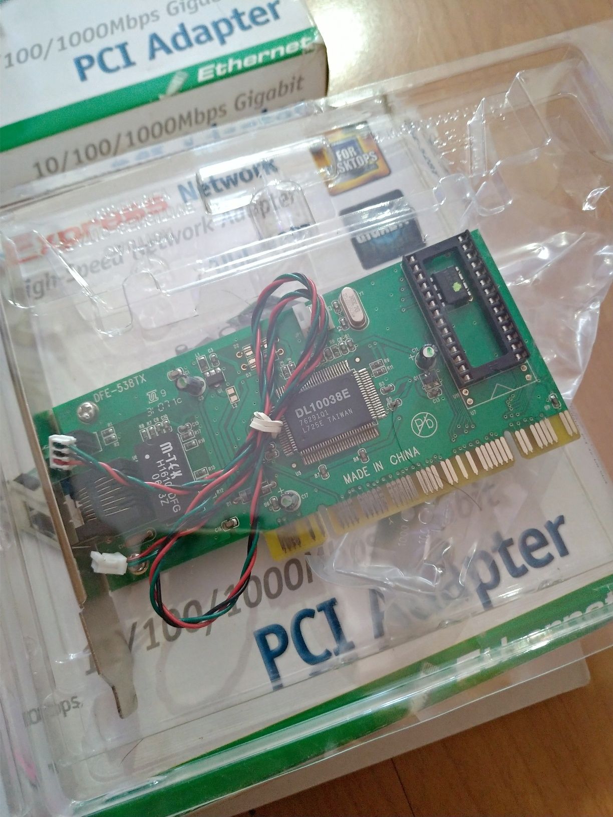 Placas de Rede PCI Adapter 10/100/1000Mbps Gigabit