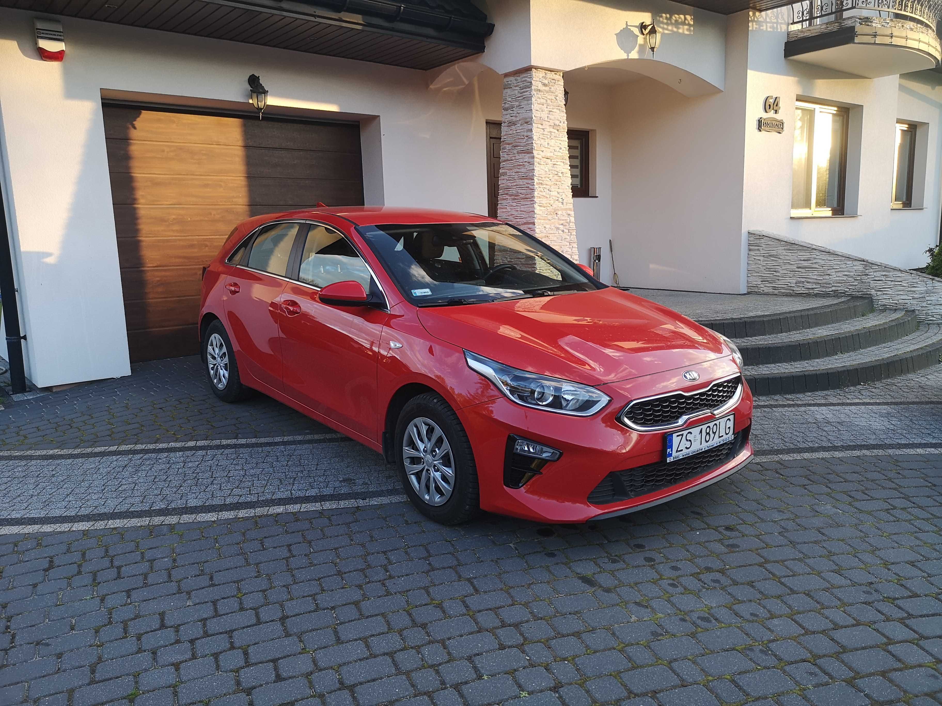 KIA CEED 1.6 crdi  Salon PL BEZWYPADKOWA  Serwisowana 2019 r