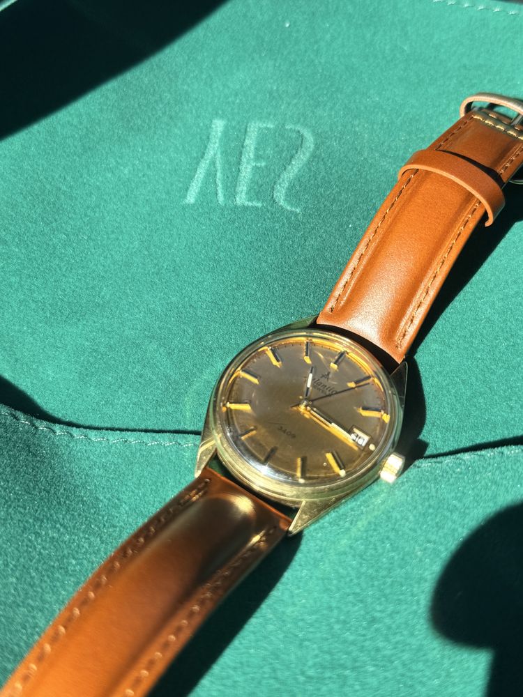 Atlantic 3409 zegarek retro stary