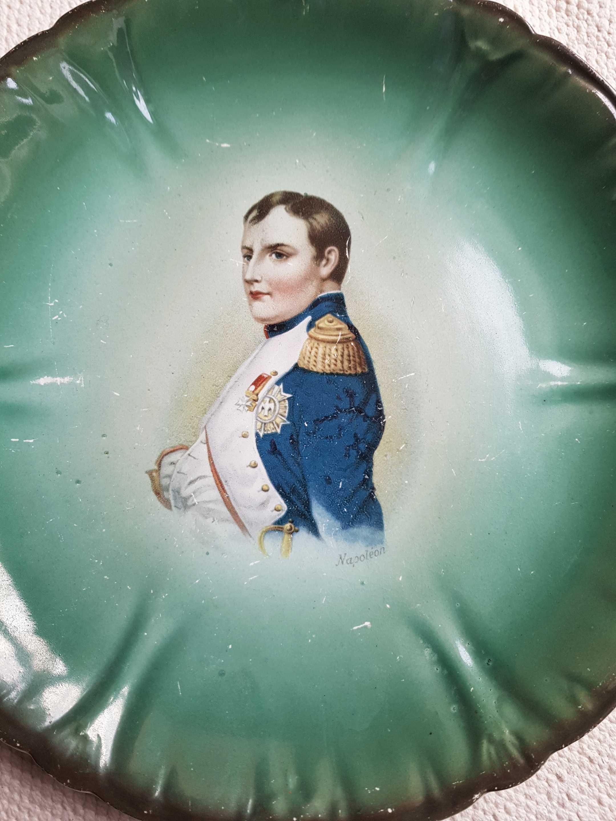 Napoleon Bonaparte porcelanowa patera