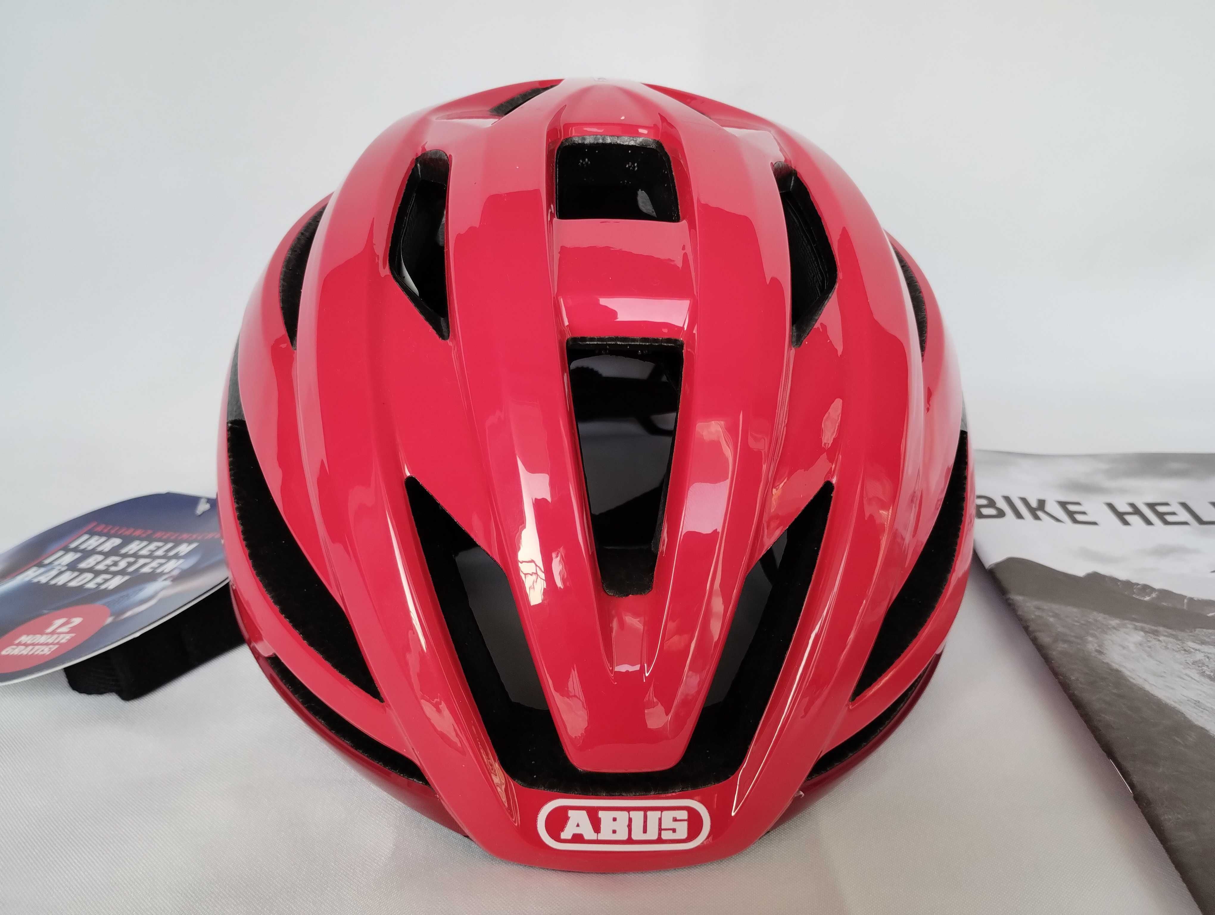 Kask rowerowy Abus StormChaser Blaze Red L 59-61cm