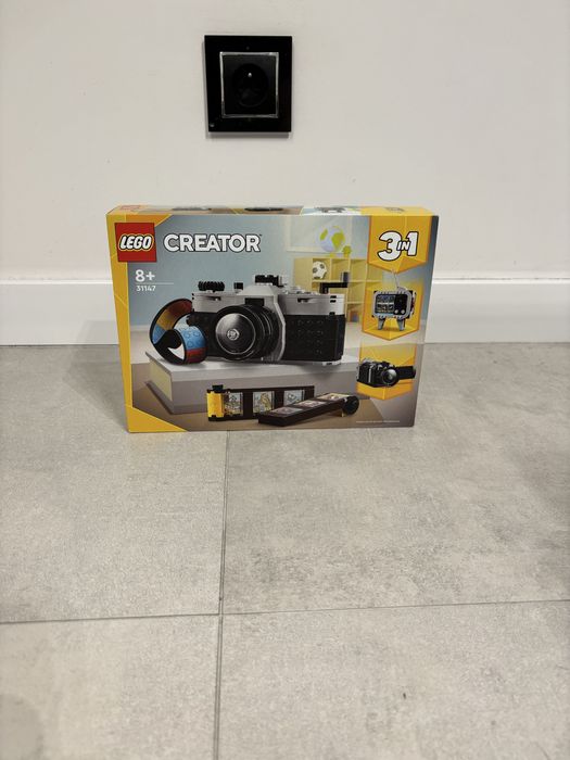 LEGO Creator 31147 – Retro Camera (Aparat fotograficzny 3 w 1)