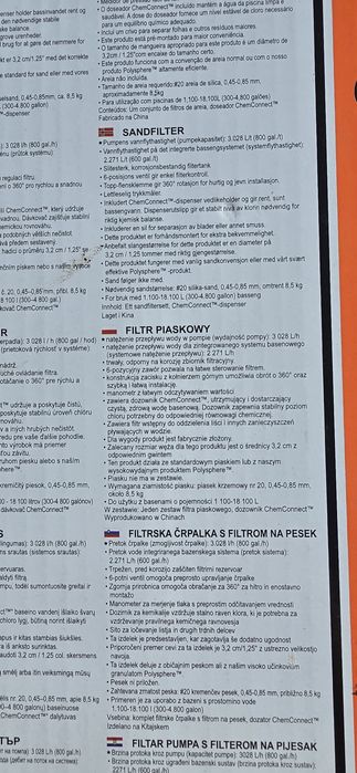 BESTWAY filtr piaskowy/pompa