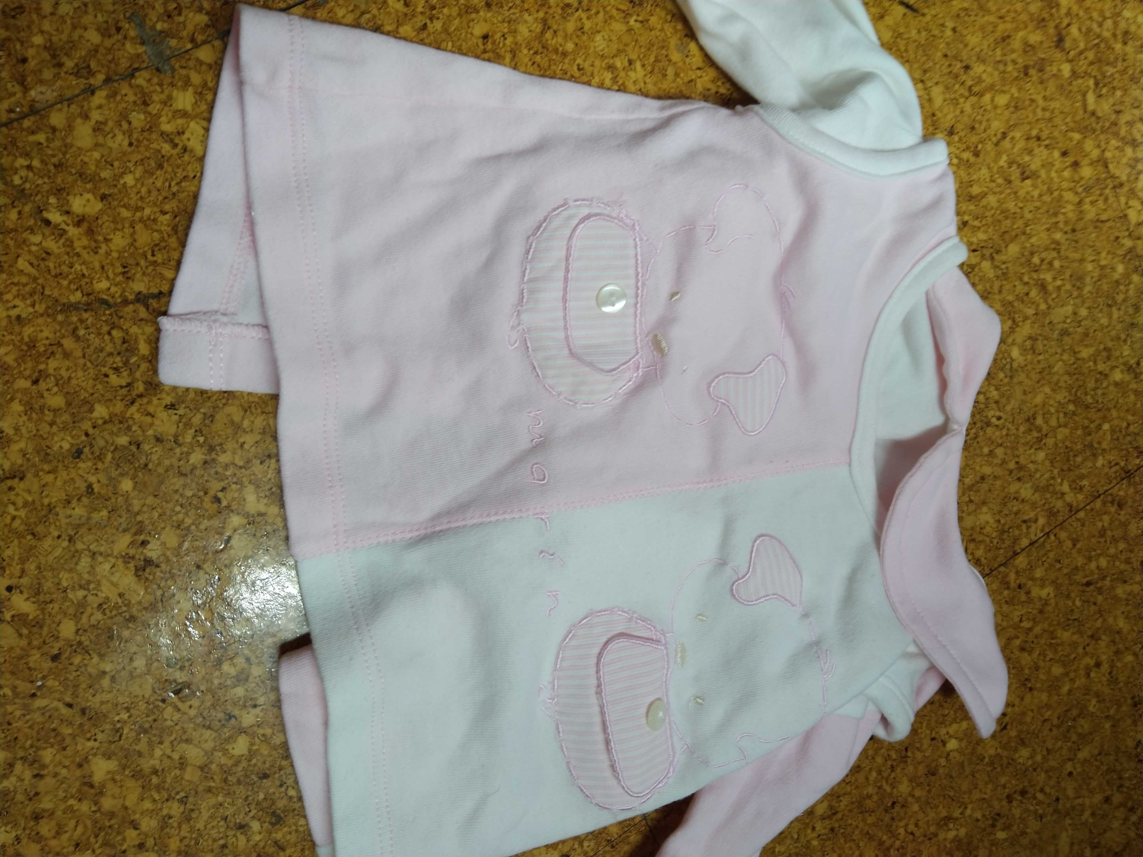 Babygrows e conjuntos camisola e calças para bebe