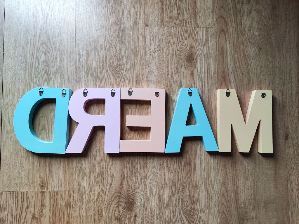 Letras decorativas DREAM