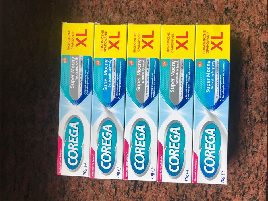 Krem do protez Corega XL 70 g 10 szt