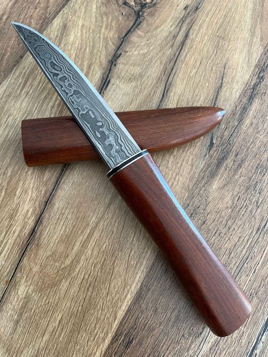 Nóż damasceński w stylu japońskim - NOWY !