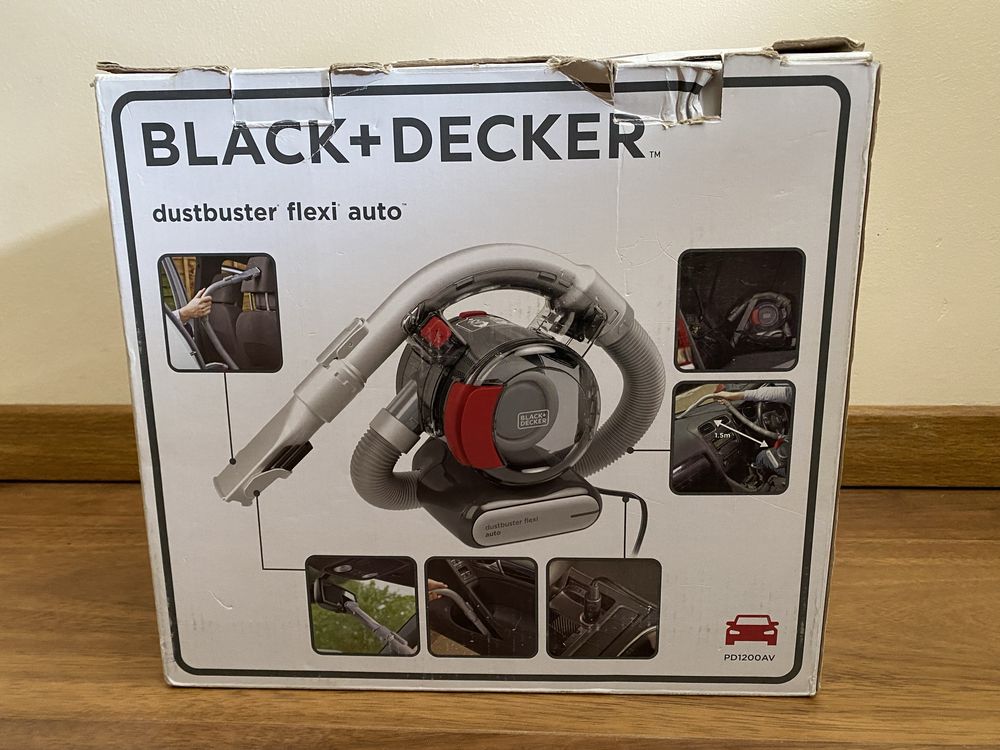 Odkurzacz sanochodowy black + decker