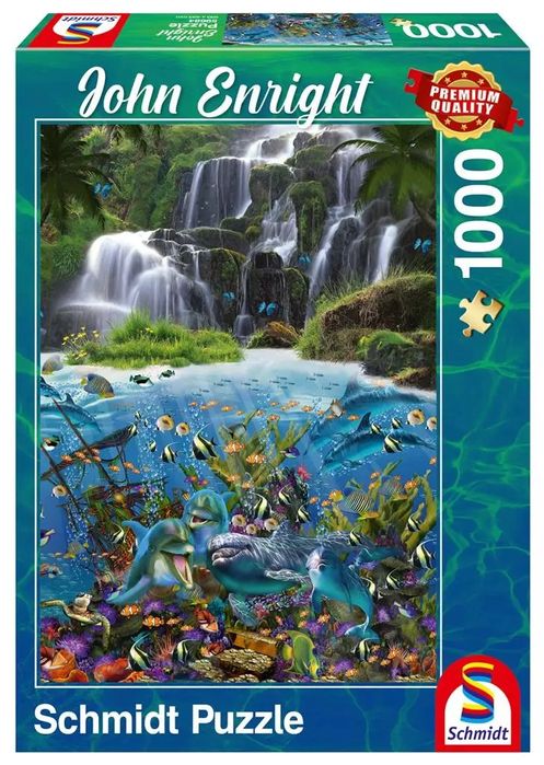Puzzle PQ 1000 John Enright Wodospad G3. Schmidt