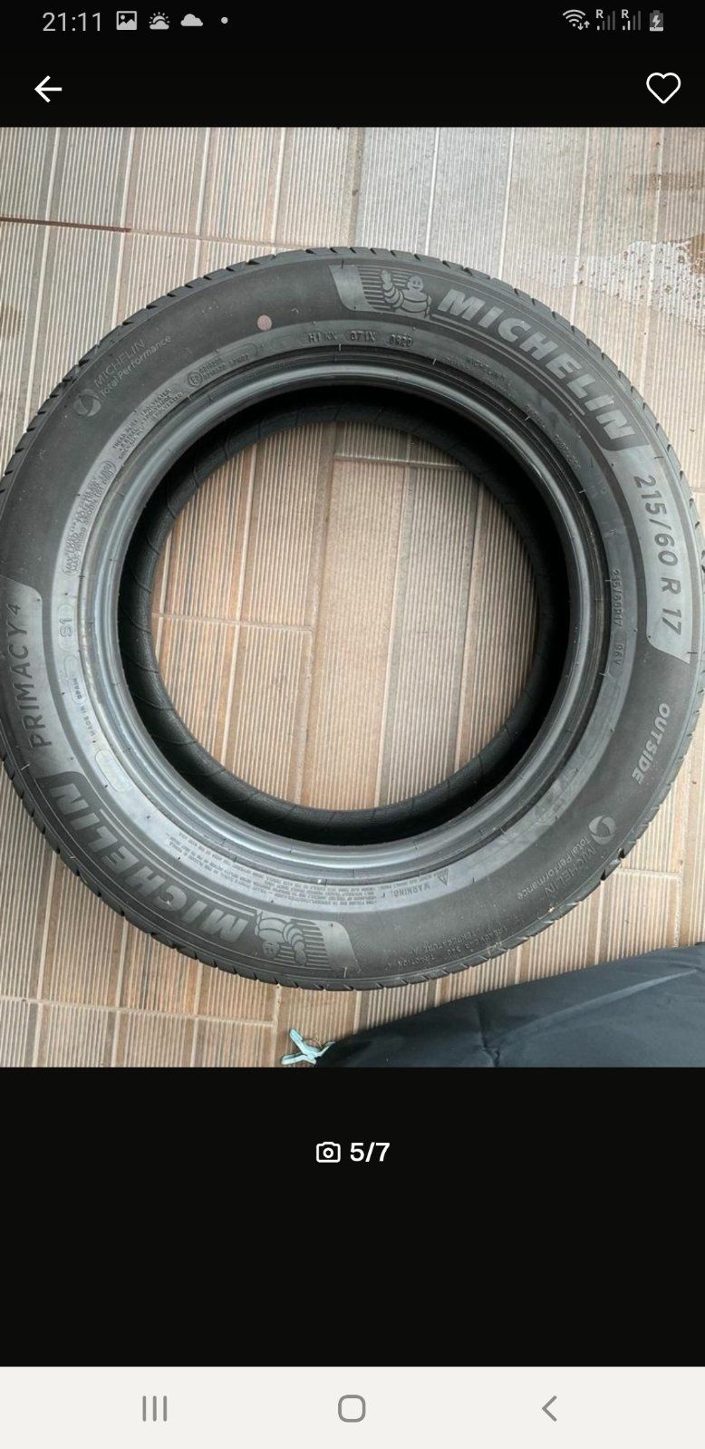 Шини Michelin 215/60/r17