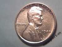США 1 цент 1944г
