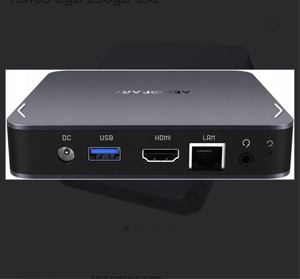 Міні комп'ютер стаціонарний pc n5105 8gb 256gb ssd