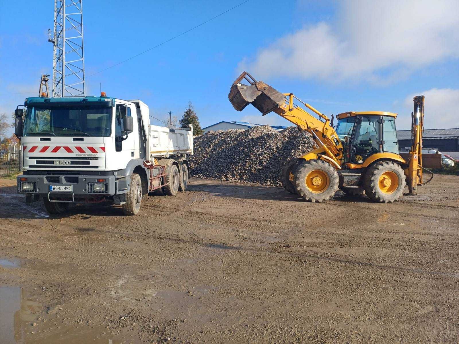 Kruszywo tłuczeń gruz betonowy grys kliniec kamień żwir żużel piach