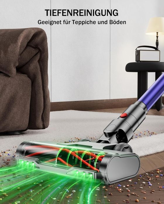 Бездротовий пилосос 2-в-1 з функцією зарядки та зберігання (Настінне к