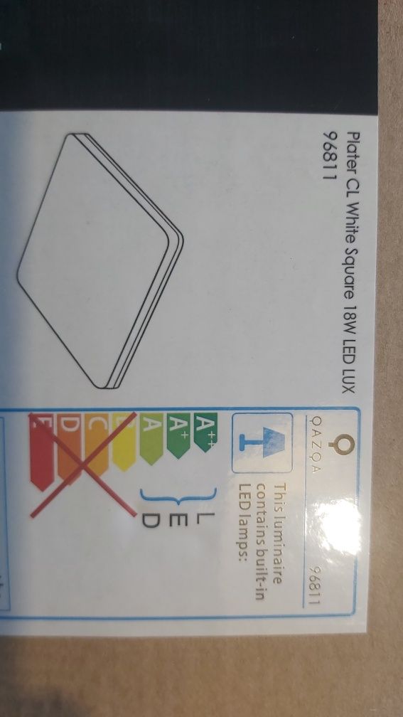 Lampa zewnetrzna LED czujnik zmierzchu