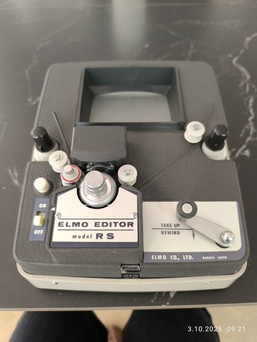 8 mm editor elmo rs retro vintage