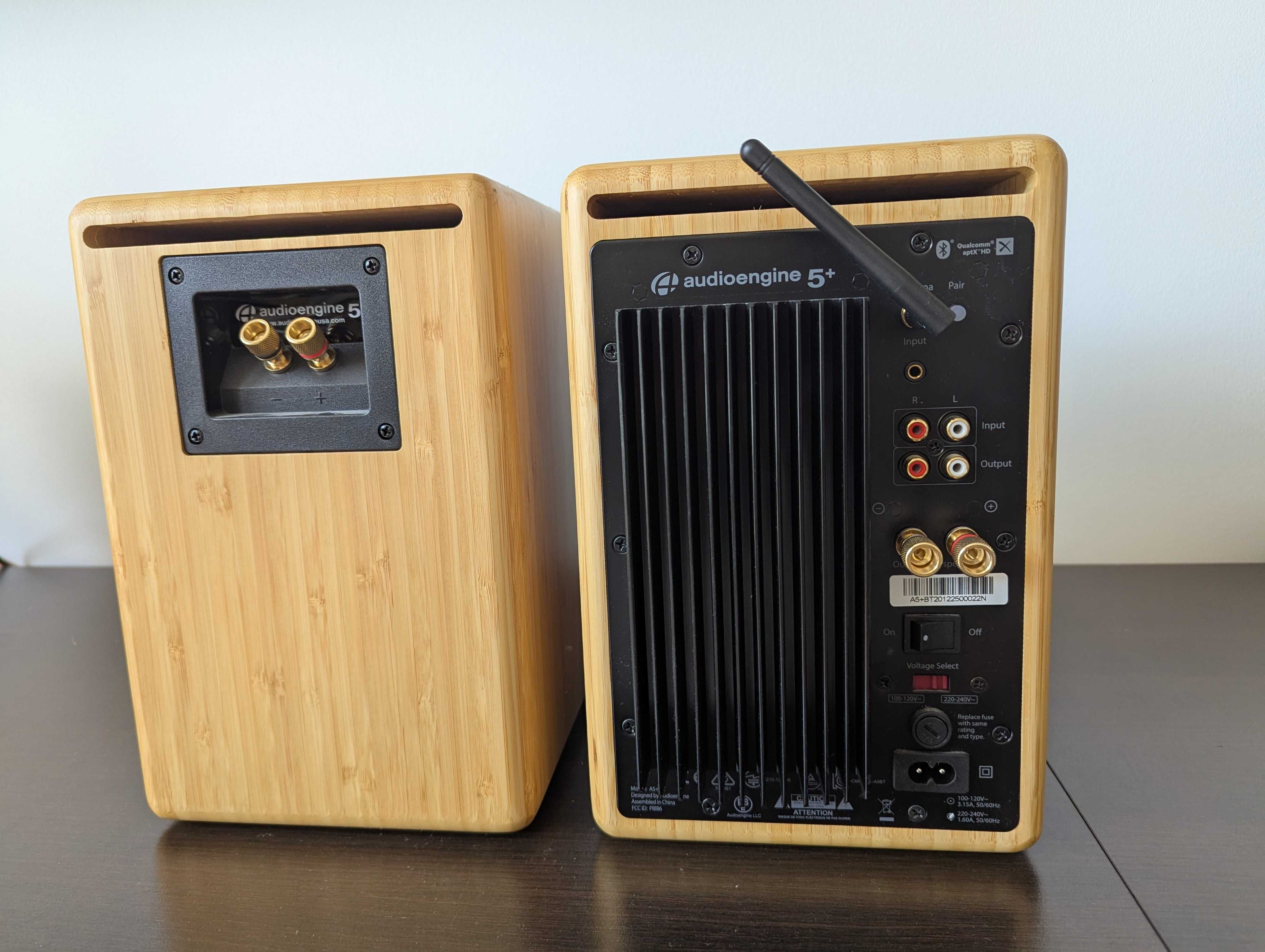 AudioEngine A5+ wireless (bluetooth) Bamboo