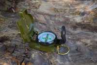 bússola para uso terrestre militar caça pesca aventura trekking