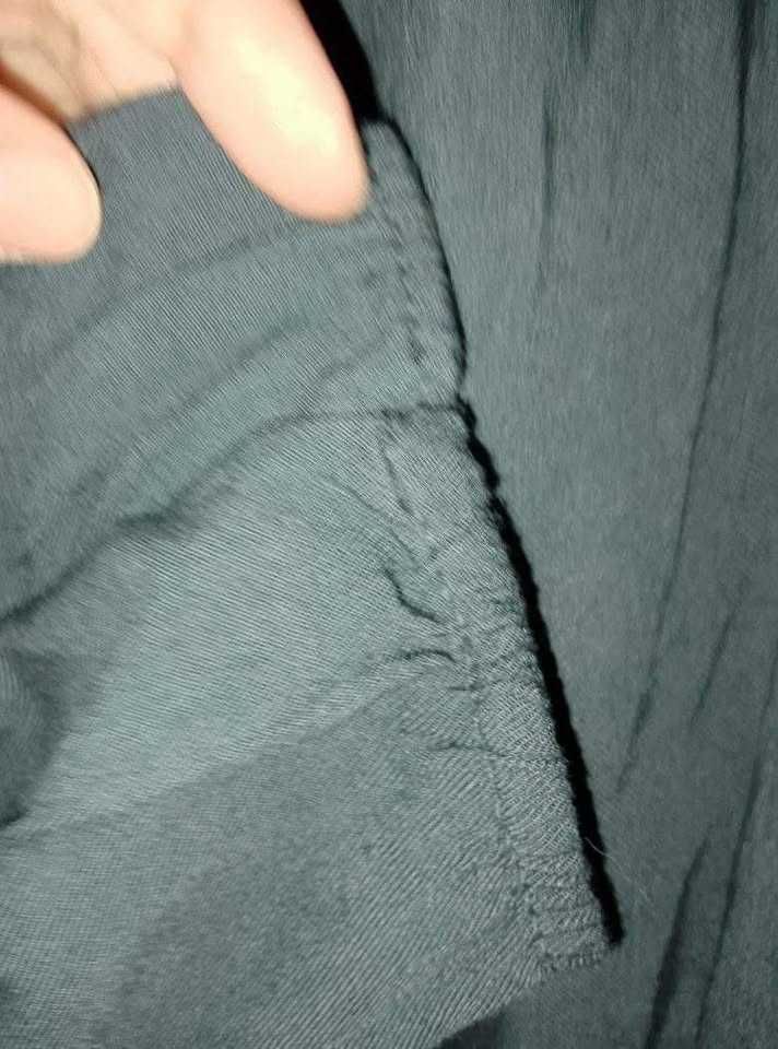 Blusa XL azul-petróleo nova!