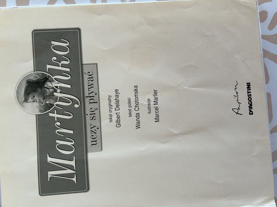 Martynka uczy się pływac Chotomska