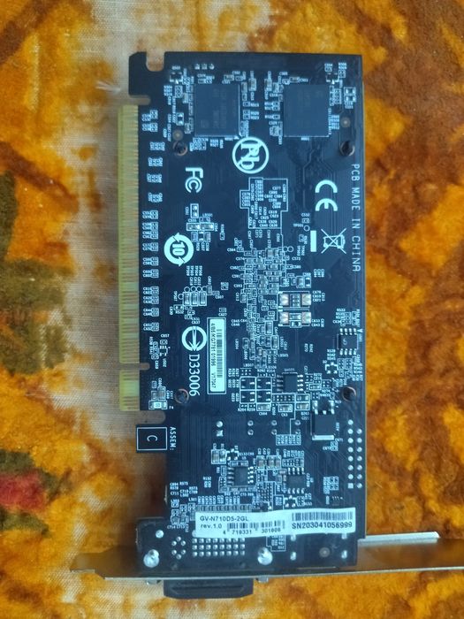 Відеокарта Nvidia geforce gt 710 2 gb gddr5 (64bit)
