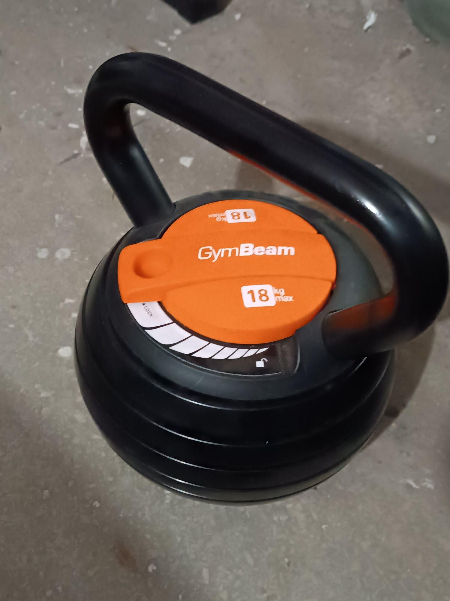 Kettle 18 kg gym Beam