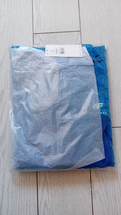 Nowa! Oryginalna 4F bluza z kapturem rozpinana L męska niebieska (166)