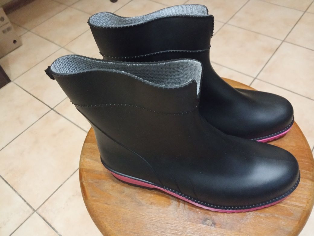 Сапоги ботинки боты резиновые новые женские 38 размер