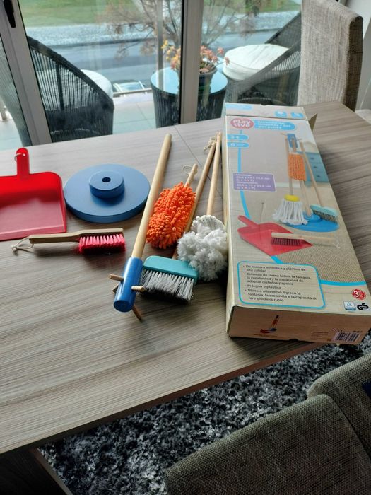 Kit Limpeza infantil - Madeira