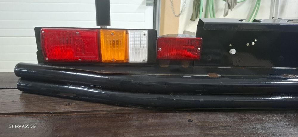 Para choques traseiro completo isuzu d-max