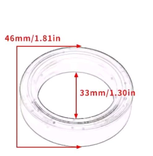 Сальник, пильник для передньої вилки  мотоцикла розмір SJ 33x46x11